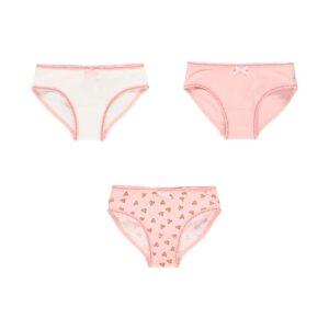 Boboli Βρακάκια Pack 3 knickers hearts for girl 925028-9966