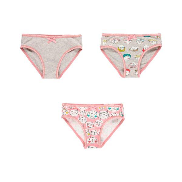 Boboli Βρακάκια Pack 3 knickers for girl 925084-9983